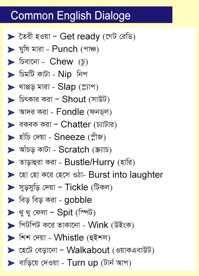 english to bangla writing